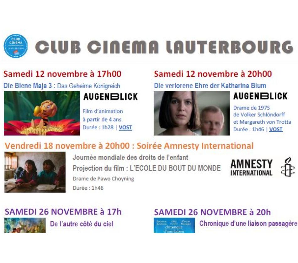 CLUB CINEMA LAUTERBOURG
