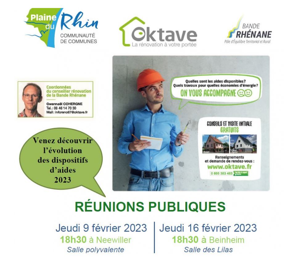 OKTAVE - RÉUNIONS PUBLIQUES