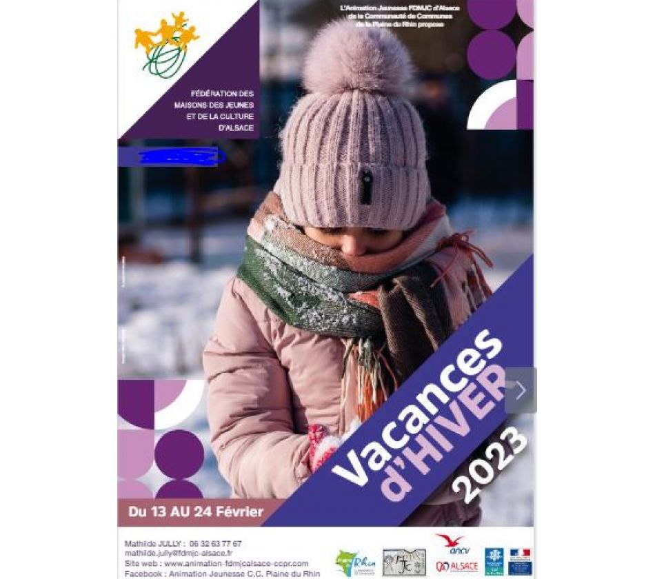 Programme Jeunesse HIVER 2023