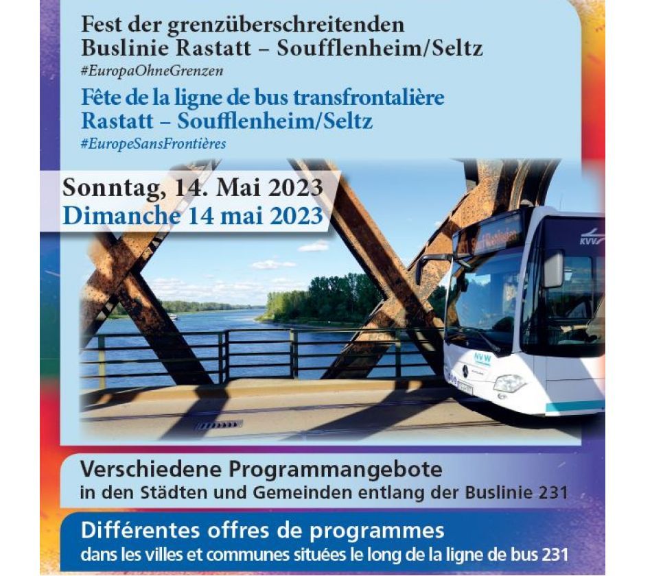 Fête de la ligne de bus transfrontalière