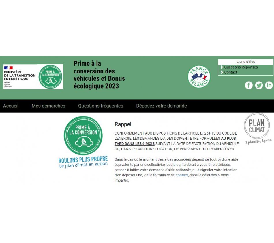 Prime à la conversion des véhicules et Bonus écologique 2023 Prime à la conversion des véhicules et Bonus écologique 2023