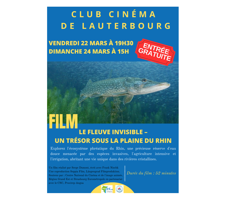 Film "Le fleuve invisible - Un trésor sous la Plaine du Rhin" Film "Le fleuve invisible - Un trésor sous la Plaine du Rhin"