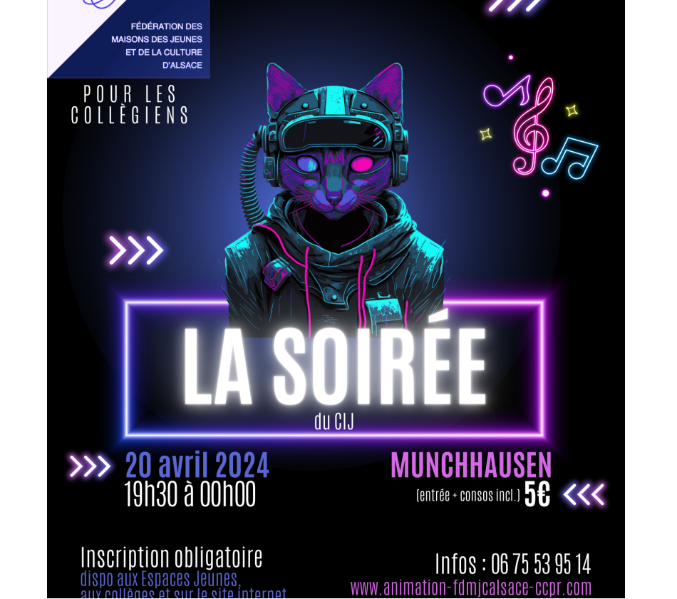 LA SOIRÉE du CIJ - 20 avril 2024