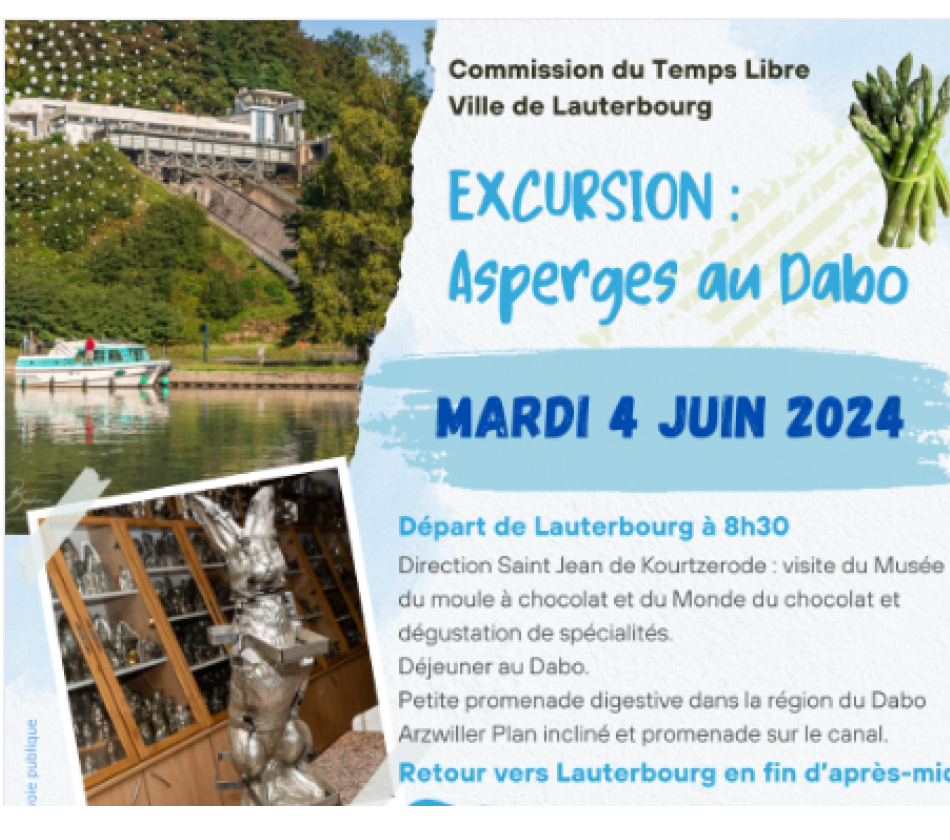 Excursion asperges à Dabo