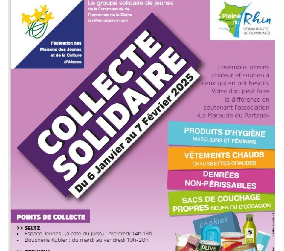 COLLECTE SOLIDAIRE